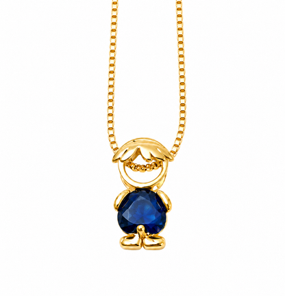 "TinySoul - Collar Dorado Infantil”