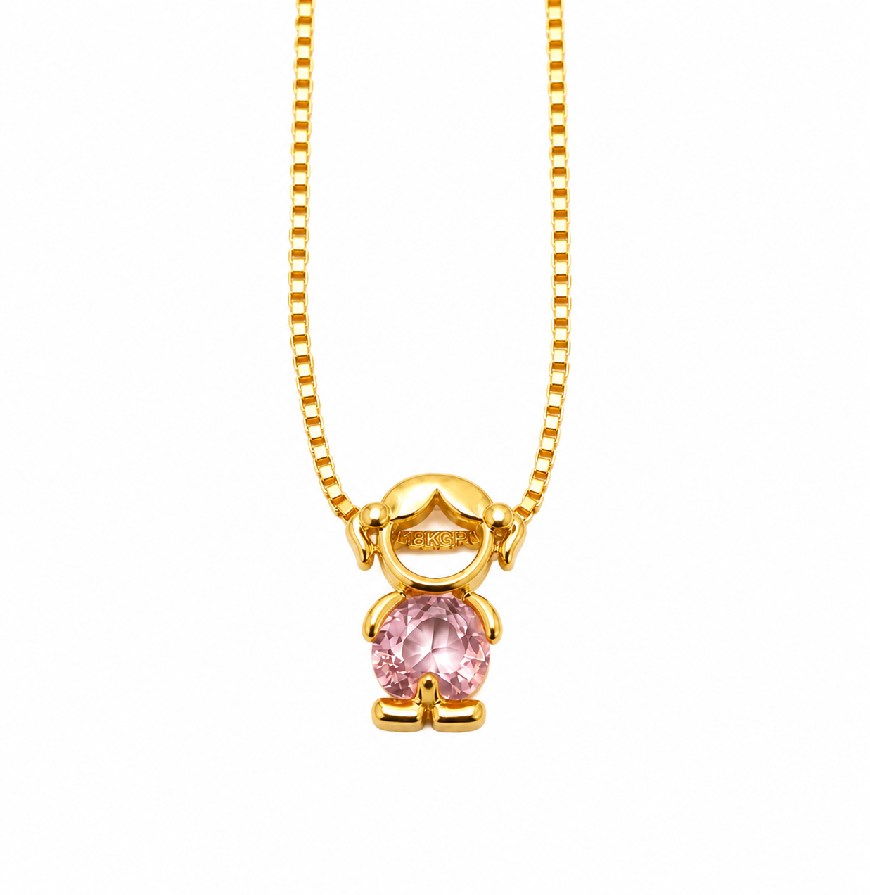 "TinySoul - Collar Dorado Infantil”
