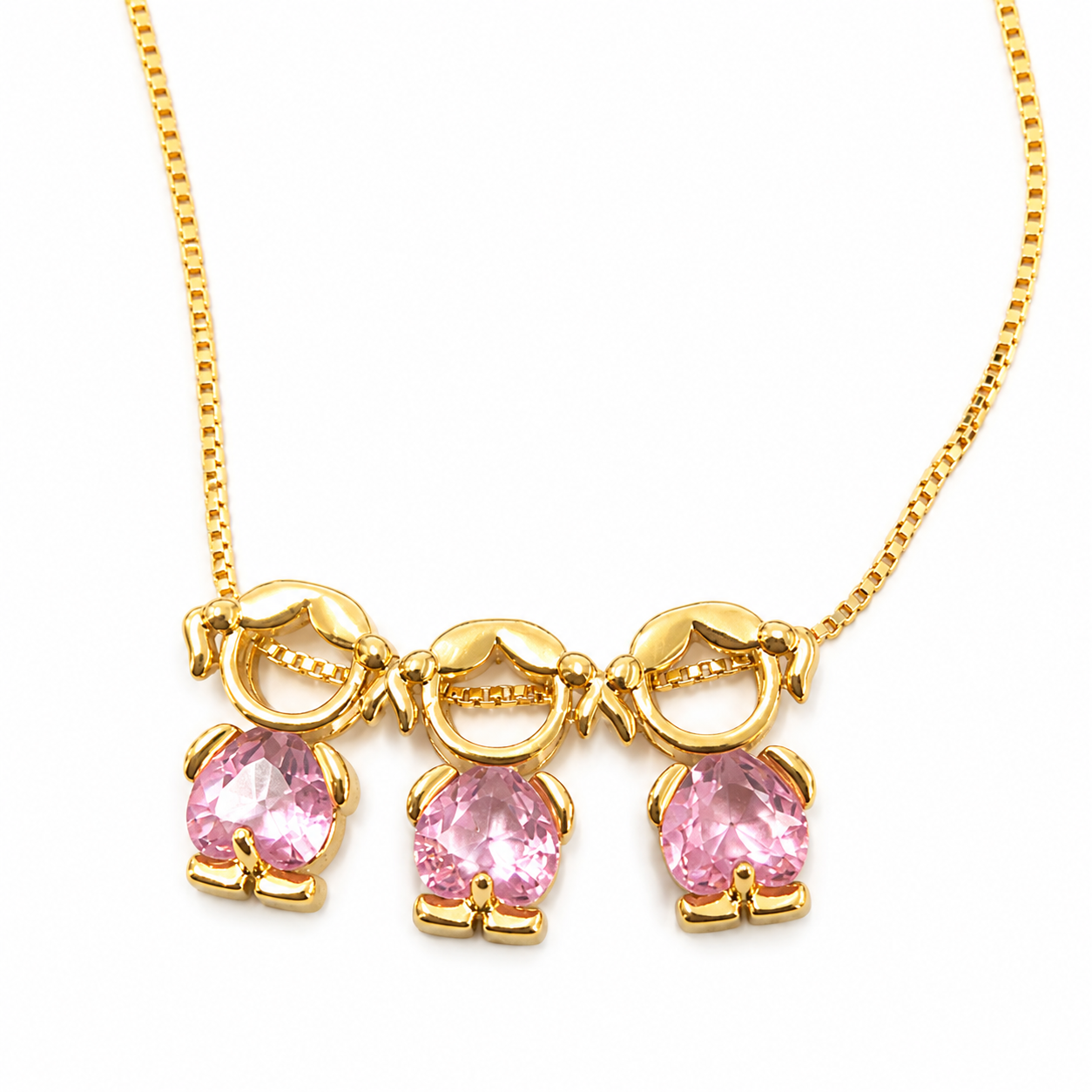 "TinySoul - Collar Dorado Infantil”