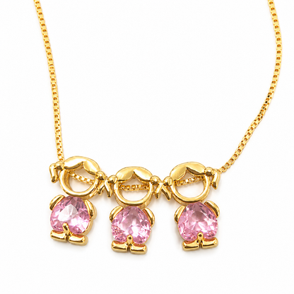 "TinySoul - Collar Dorado Infantil”