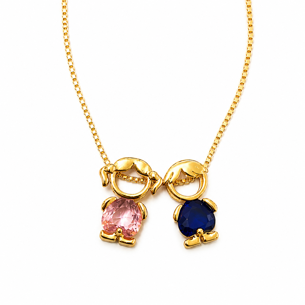 "TinySoul - Collar Dorado Infantil”