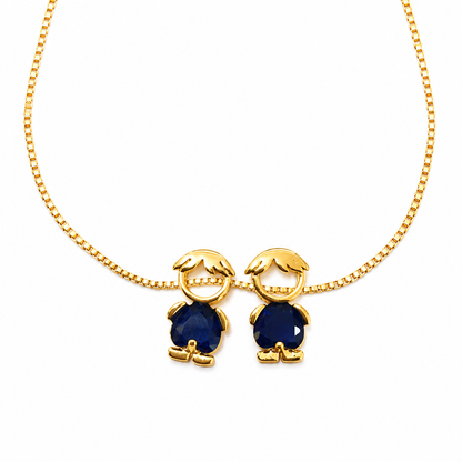 "TinySoul - Collar Dorado Infantil”