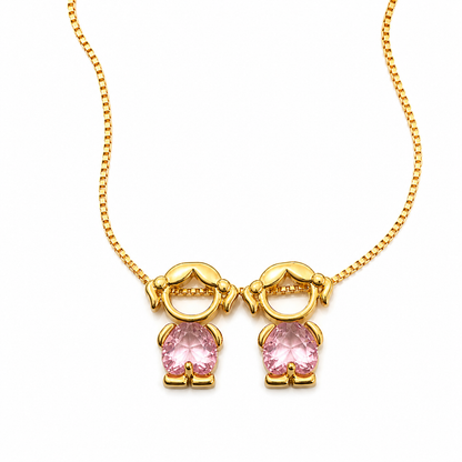 "TinySoul - Collar Dorado Infantil”