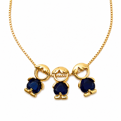 "TinySoul - Collar Dorado Infantil”