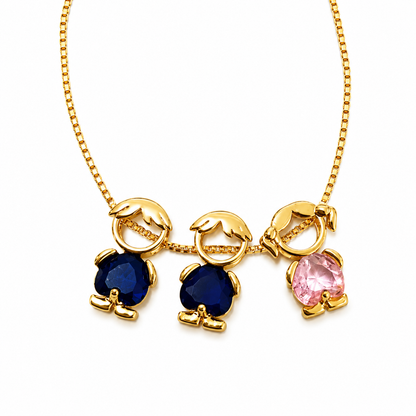 "TinySoul - Collar Dorado Infantil”