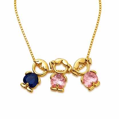 "TinySoul - Collar Dorado Infantil”